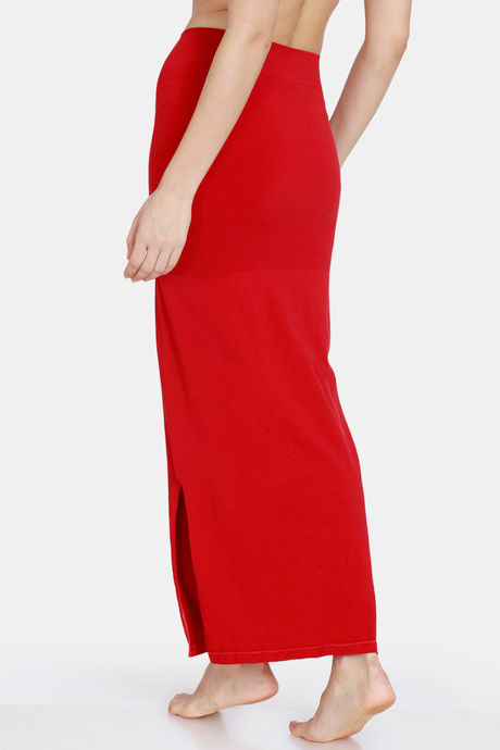Zivame All Day Slit Mermaid Saree Shapewear - Red Bud — image 4